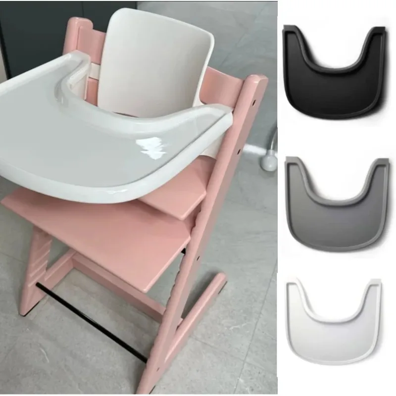 For Growth Chair Dining Plate Babies Feeding Chair Dining Table Plate ABS High Seat Tray Children Accessories