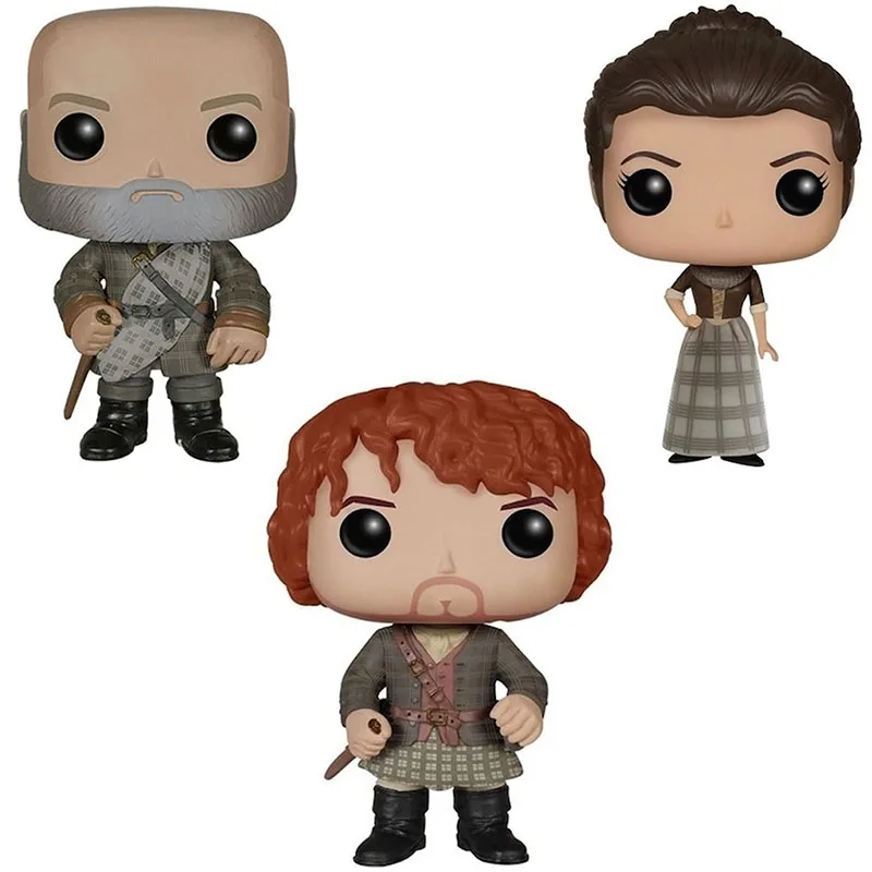 

Funkoe Outlander Claire Randall #250 Dougal MacKenzie #253 Jamie Fraser #251 Vinly FIgure Pops Figure Toys Gifts