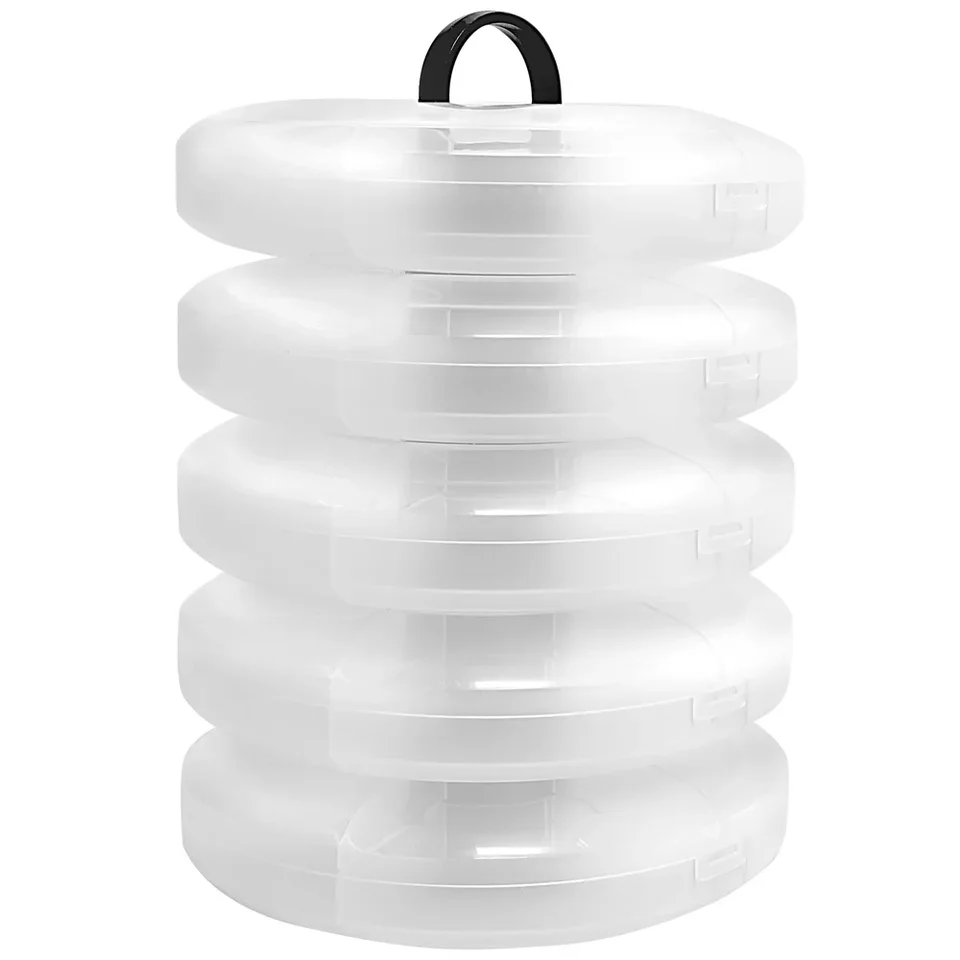 Compact Storage Tower with Removable Container System