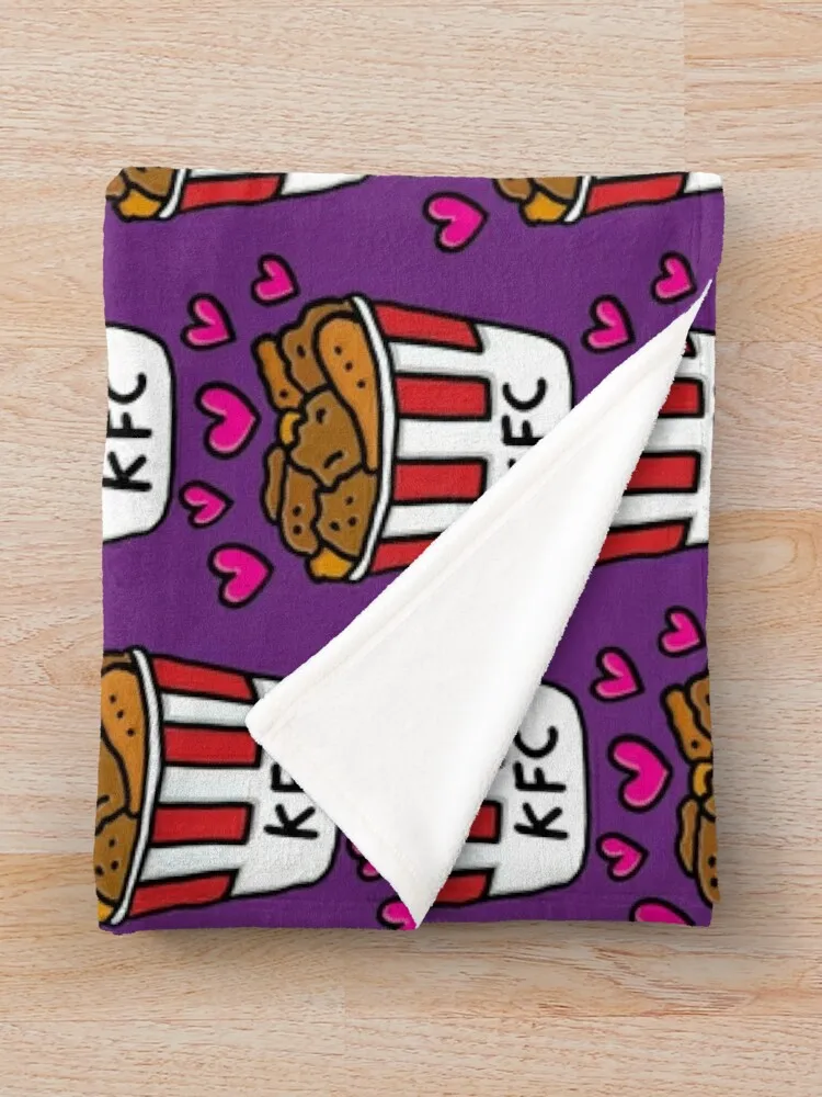 KFCThrow Blanket Fluffy Blankets Large
