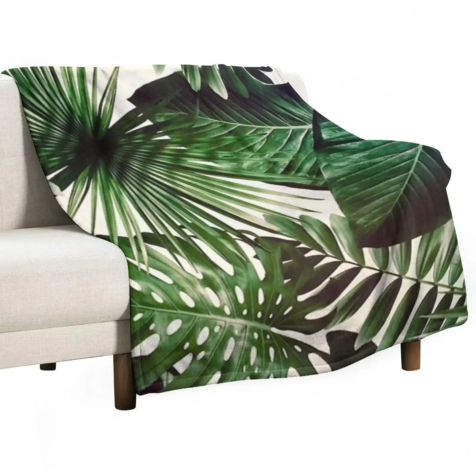 

tropical Throw Blanket Beach Thins Plaid on the sofa Soft Plaid Blankets