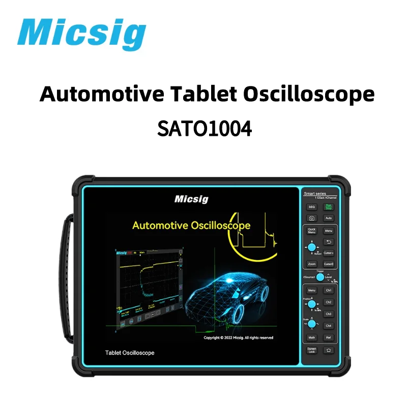 Micsig Automotive Tablet Oscilloscope SATO1004100MHz Bandwidth,4