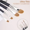 4 Types Sizes Upgraded Ultra-thin Foundation Concealer Makeup Brush Professional Liquid Foundation Cream Concealer Make-up Tool 1