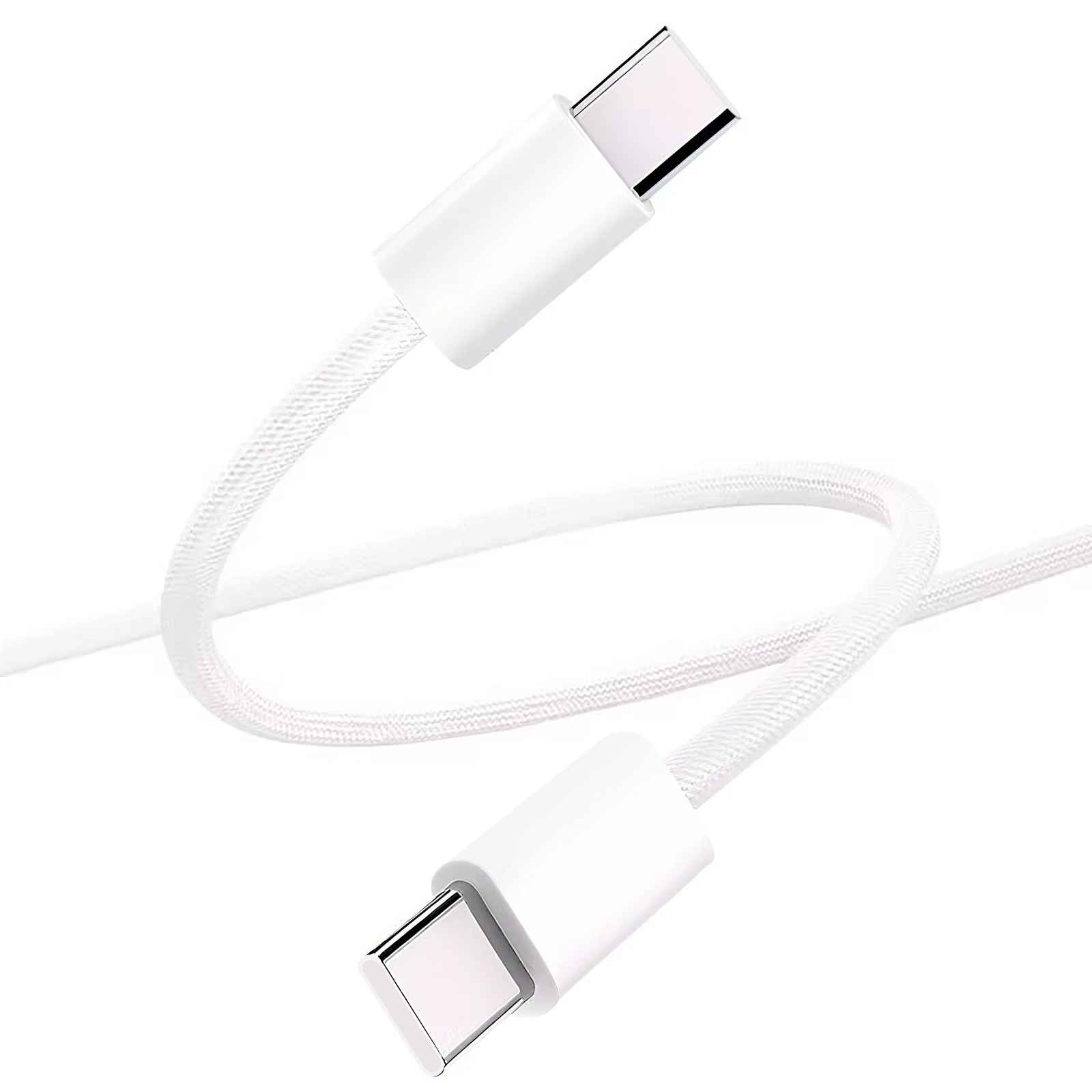 High-Speed 240W USB-C to USB-C Braided Charging Cable - 5A Fast Charge Cord