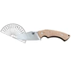 Linen Handle Practical Tactical Knife 14C28N Fixed Blade with Kydex Sheath Outdoor Military Tools Camping Hunting Survival Knife 6