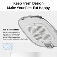ROJECO Automatic Cat Feeder Pet Smart Cat Food Kibble Dispenser Remote Control Auto WiFi Double Feeder For Cats Dog Accessories 5
