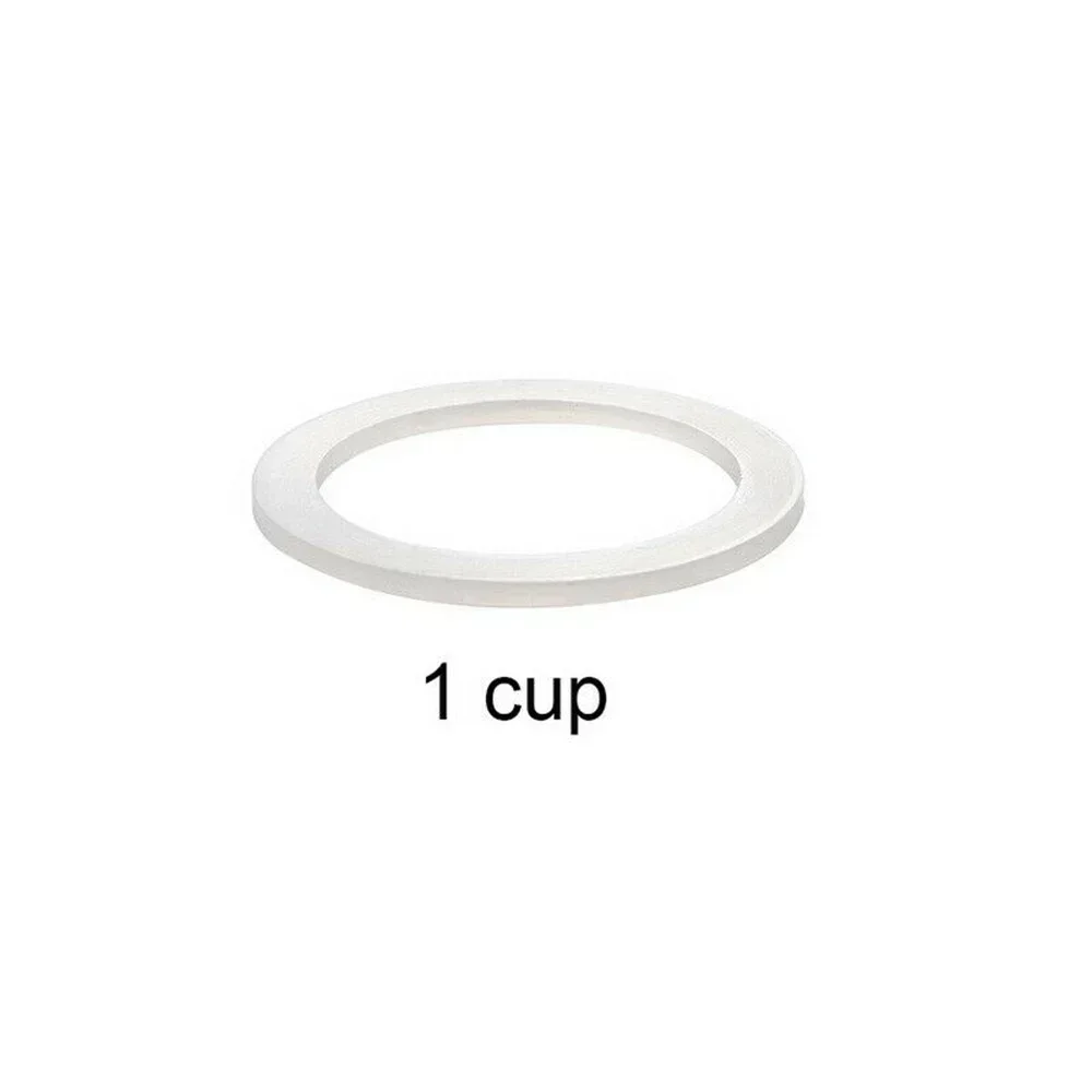 Silicone Seal Ring Seal Ring Gasket Washer Replacement For Moka Pot Espresso Coffee Makers Accessories 1/2/3/6/9/12 Cup