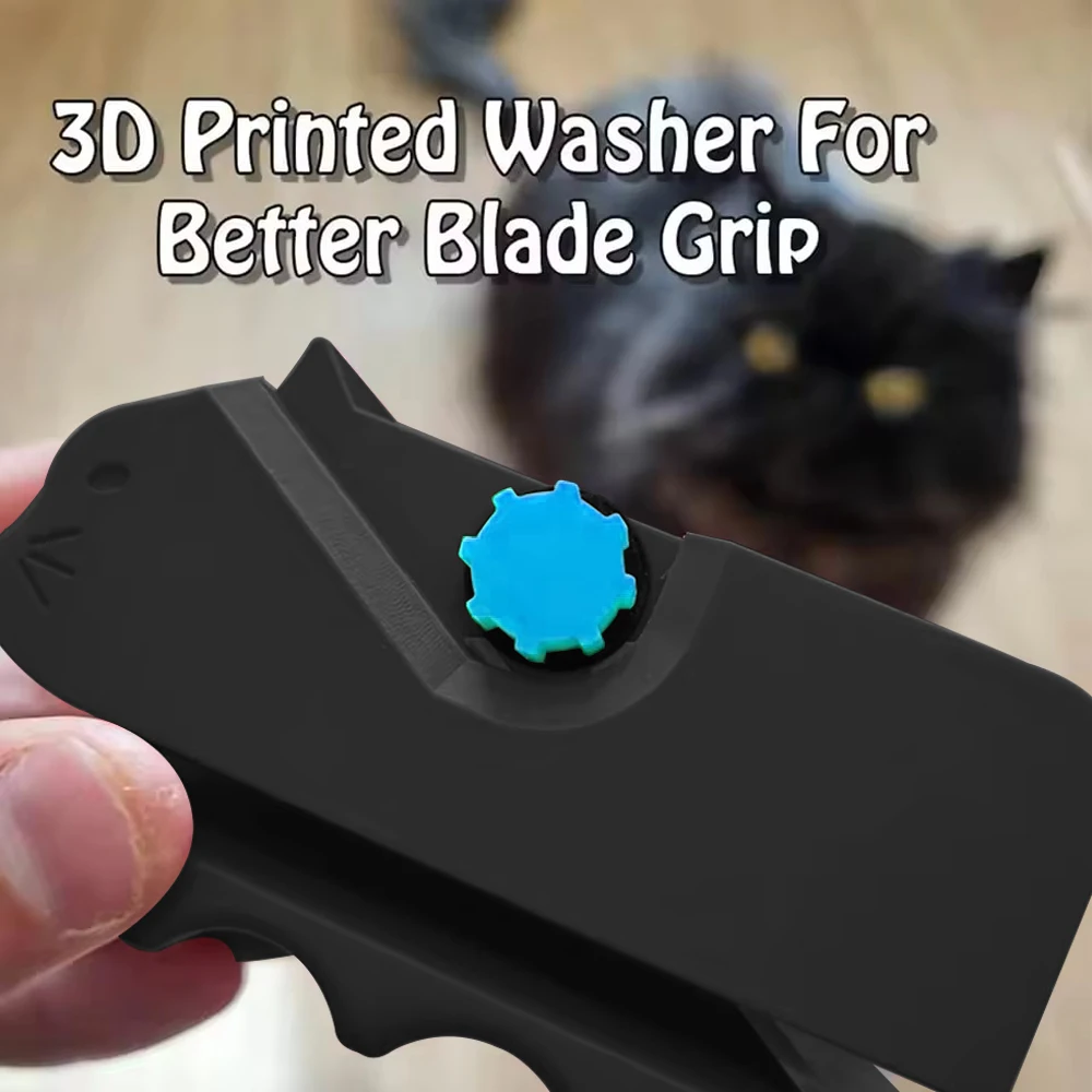 Cardboard Cutter Cardboard Cutting For Cat Scratchers 3D Printed Card Kitten Shaped Cutter DIY Utility Knife For Cardboard Carton Cutting Tools