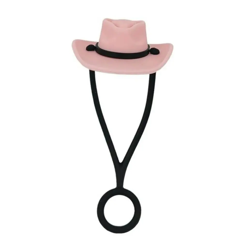 8 Pezzi Copri Cappello da Cowboy in Silicone Tappi di Paglia Compatibili con Stanleys Cup 30