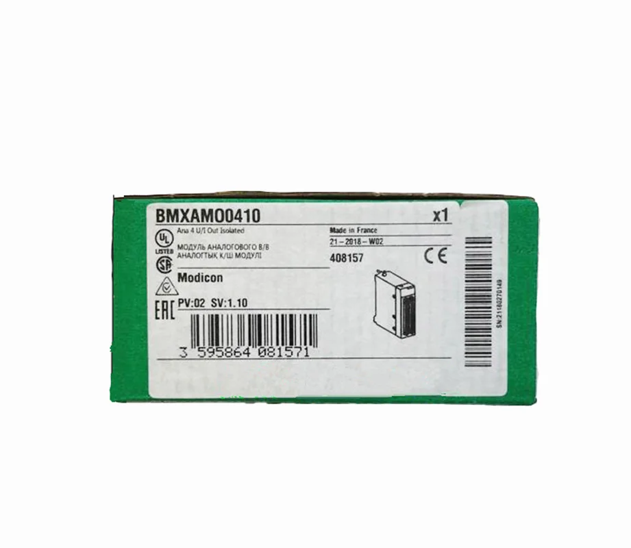 

Новый оригинальный BMXAMO0410 BMXAM00410 BMXAMO0810 BMXDDO6402K Гарантия один год Склад быстрая доставка