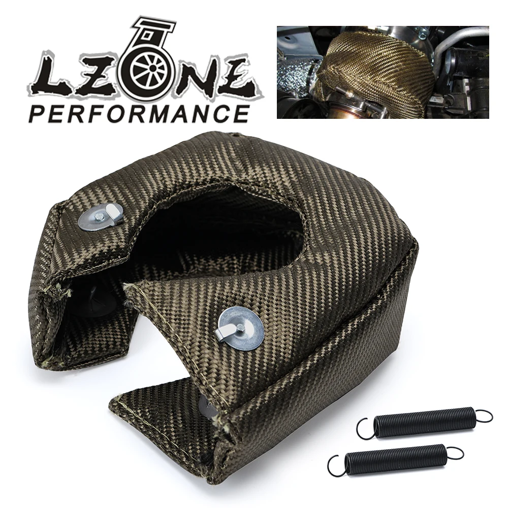 Turbo Cover Heat Shield LZONE-T25/T28 GT25 GT28 GT30 GT35 TURBO/TURBOCHARGER FULL TITANIUM HEAT SHIELD/WRAP BLANKET JR1302-2T