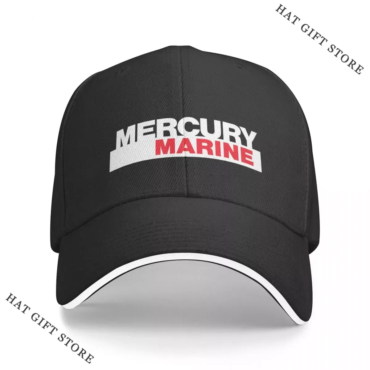 

Best 80'S Classic Kiekhaefer Mercury Marine Outboards Logo Baseball Cap Anime Luxury Hat Trucker Hat Rugby Men's Cap Women's