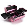 Makeup Case Women Cosmetic Organizer Aluminum Alloy Professional Cosmetic Box Beauty Tattoo Nail Art Supplies Toolbox Suitcase 4
