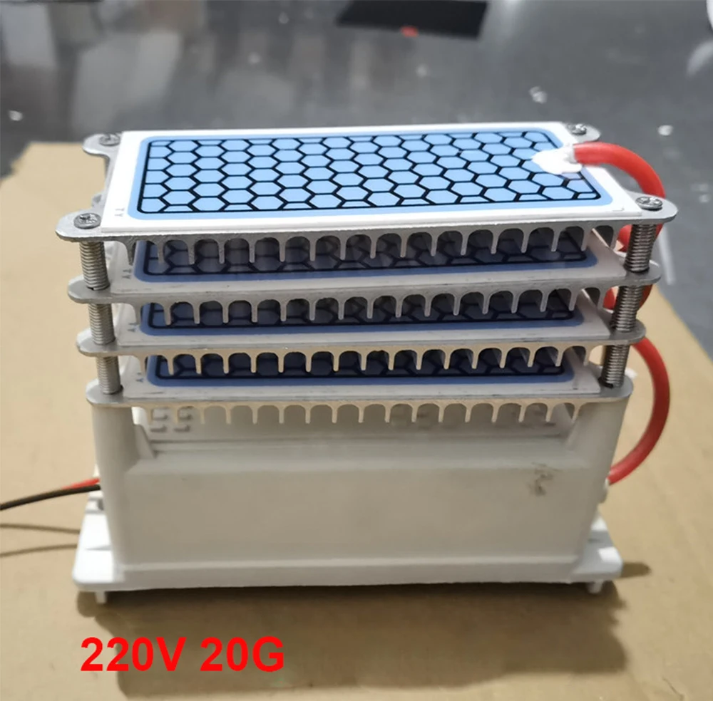 Description Picture 6 of item220V 5g/10g/20g Ozone Generator Portable Air cleaner Ozonizer Purifier Remove odor Home Ozonator DIY O3 Ozono