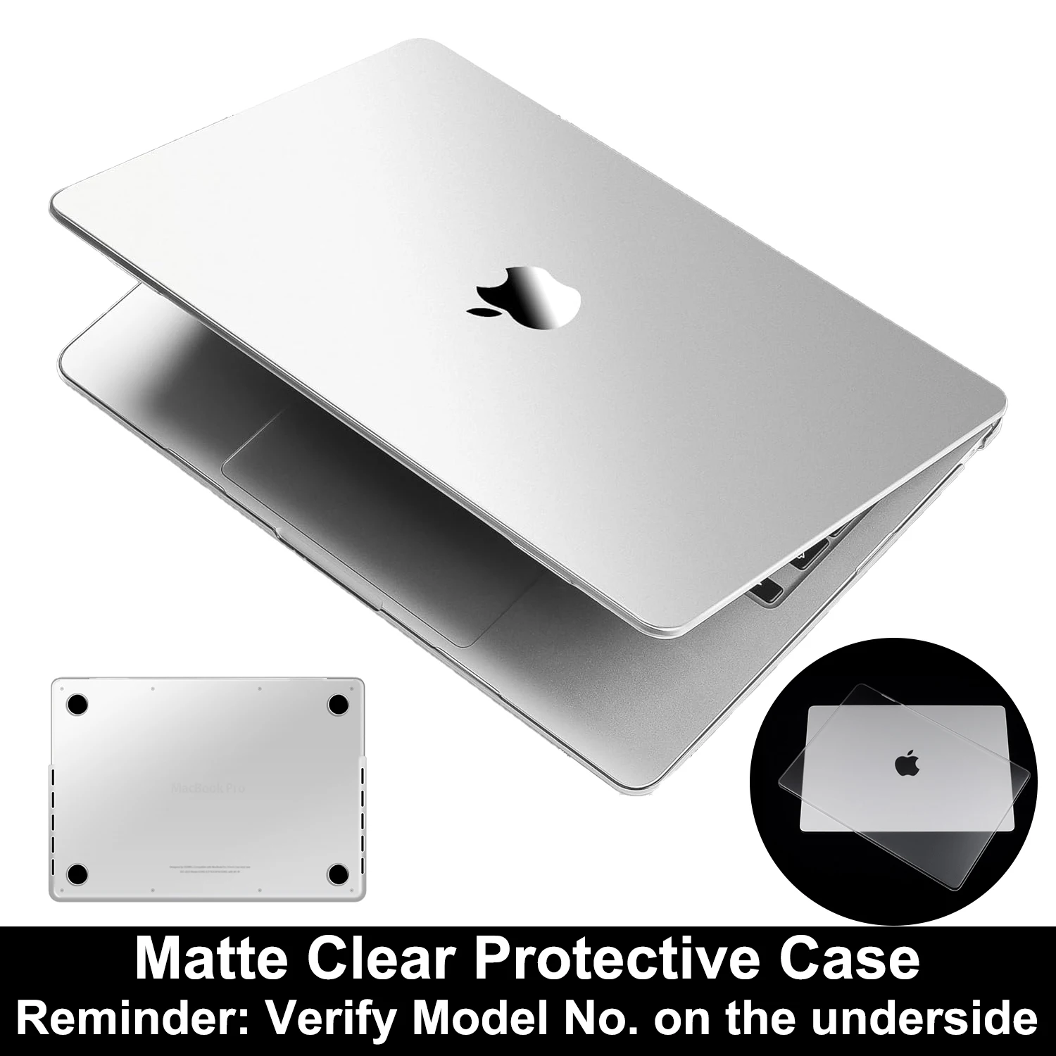 Sleek Matte Protective Case for MacBook Air & Pro – 2026 Edition