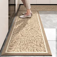 Kitchen Floor Mat Loop Velvet Non-slip Wear-resistant Carpet Long Strip Home Decoration Rug Alfombra Antideslizante Para Cocina 2