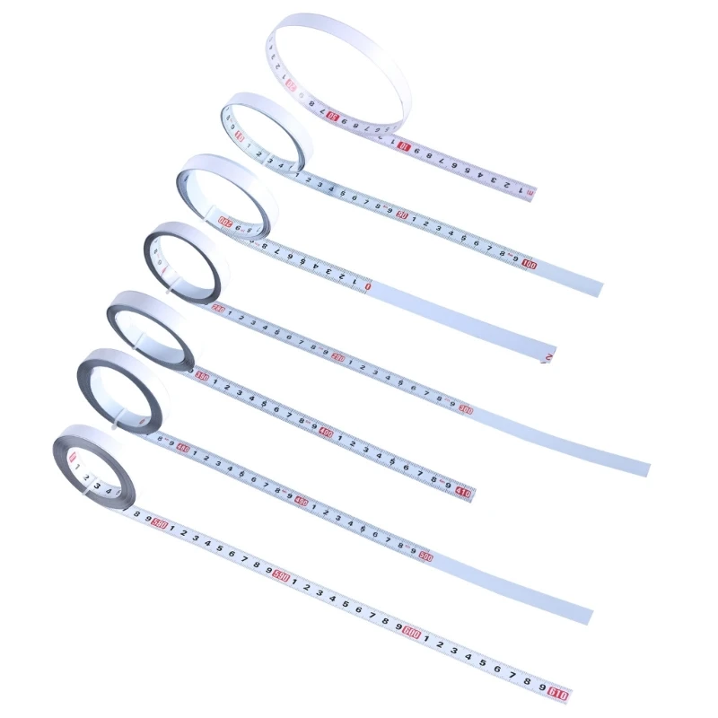 Self-Adhesive Tape Measure Workbench Ruler Measuring Tape Left to Right 0.5M-6M Metric Measuring Tool tape measure,measuring tape,measuring ruler