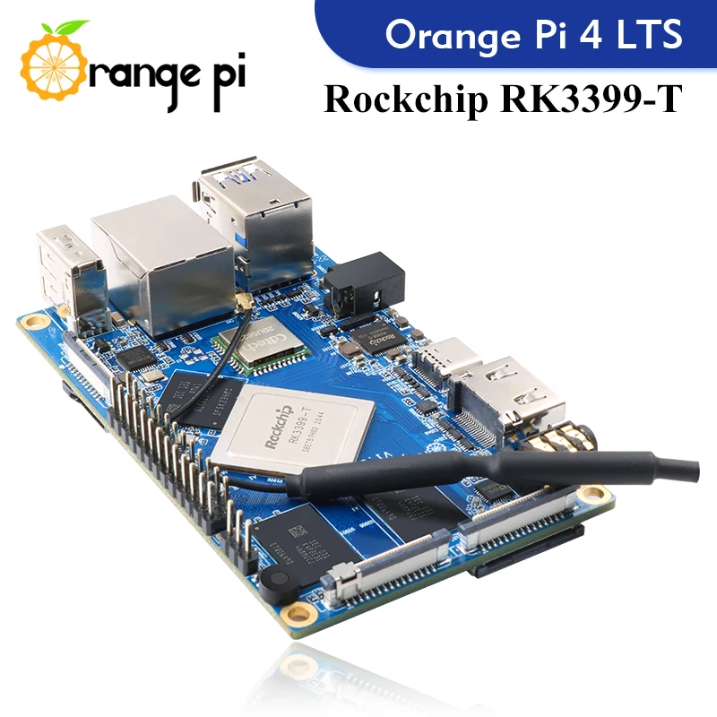 Orange Pi 4 LTS 3GB 5V4A   ġ   ǻ RK3399-T Wifi BT5.0    ȵ̵ Ubuntu Debian