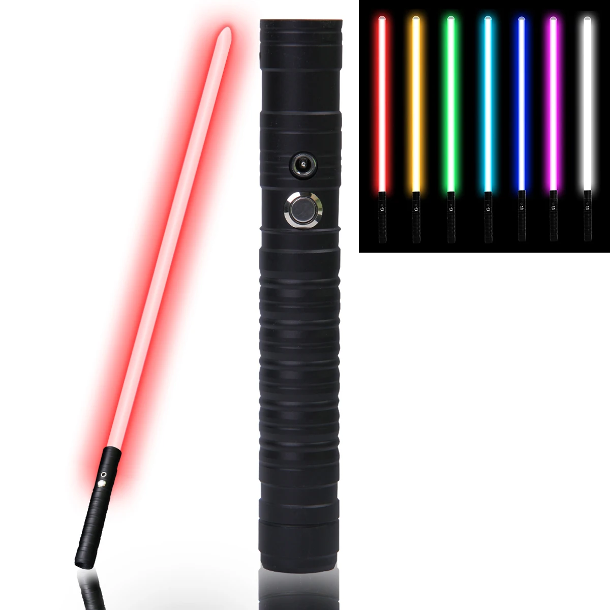

Световой меч RGB, 7 цветов, сменный светильник вой меч, металлический светильник для мальчиков или взрослых светильник вой меч, игрушка в подарок