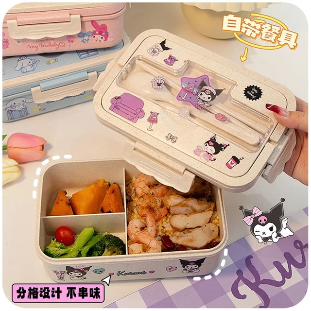 Anime Sanrio Hello Kitty Lunch Box Kuromi Cinnamoroll My Melody Cartoon  Kawaii Keep Warm Keep Cold Portable Lunch Box Bag - Movies & Tv - AliExpress