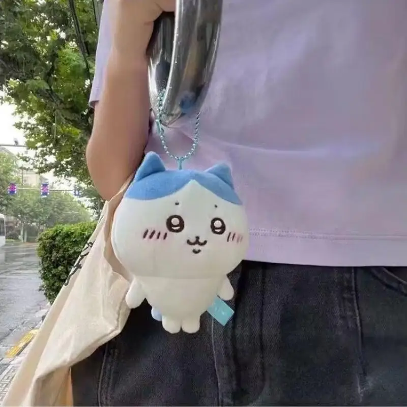 애니메이션 카왈리 치카와와 인형 펜던트 봉제 장난감, 키체인 가방 액세서리, 커플 인스타그램, 귀여운 소녀 선물, 여자 친구 생일 선물 