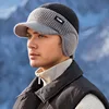 Dual-Tone Knit Baseball Cap - Outdoor Activities | Fashionable Dad Hat with Ear Protection | Perfect for Couples Hats for Men 5