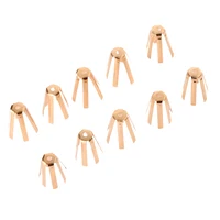 20Pcs Universal Brass Golf Adapter Spacer Shims Fit 0.335 Golf Shafts Shim Adapter Golfing Club Shafts Accessories 2