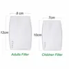 Tcare 10Pcs/Lot 5 Layers PM2.5 Filter Mask Paper Activated Carbon Adult Kids Masks Anti Dust Haze Mouth Mask Face Mask Filters 3