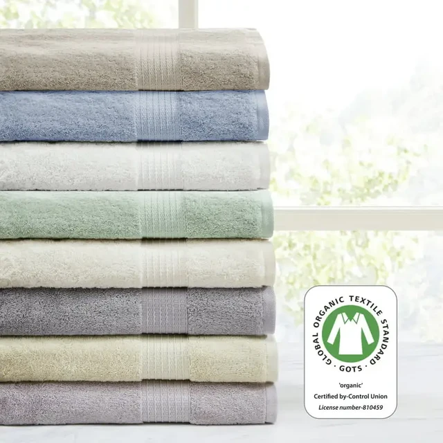 Organic 6 Piece 100 Percent Cotton Towel Set for SPA Bathroom Bath Towels  for Adults Children - AliExpress