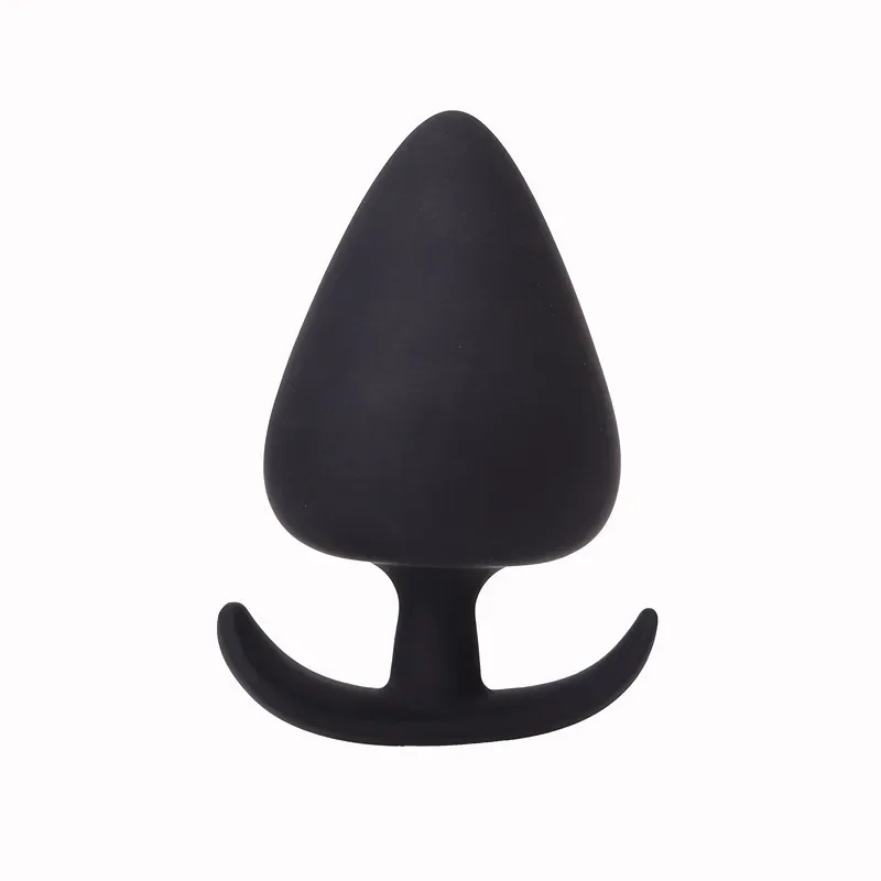 Anal Plug Silicone Anchor Anal Plug Big Butt Plug Anal Erotic Sex Toys for Men and Women 5 Sizes for Choice
