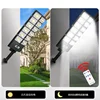 New Solar Double Row Street Light Integrated Induction Garden Light Street Stall Night Market New Rural Outdoor LED Lighting Hot 2