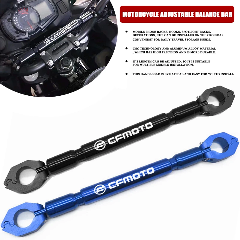 

For CFMOTO CF125 250NK NK250 NK300 NK400 650NK Motorcycle Handlebar Adjustable Balance Grips Handle Bar Steering Wheel Cross Bar