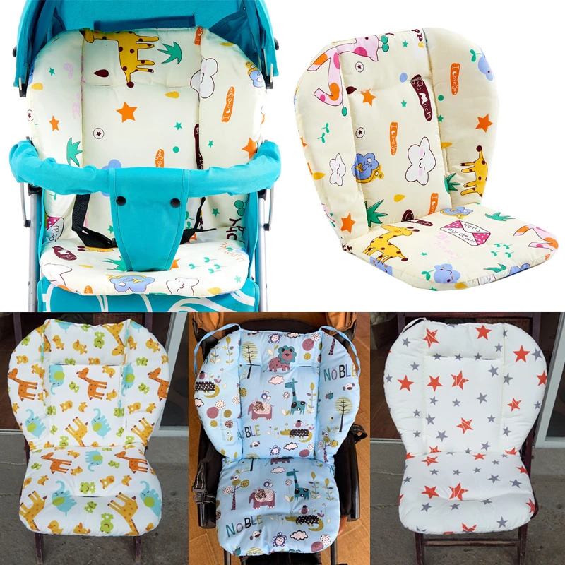 Baby Car Seat Cushion Highchair Mat Baby Stroller Liner Pad Cotton Baby