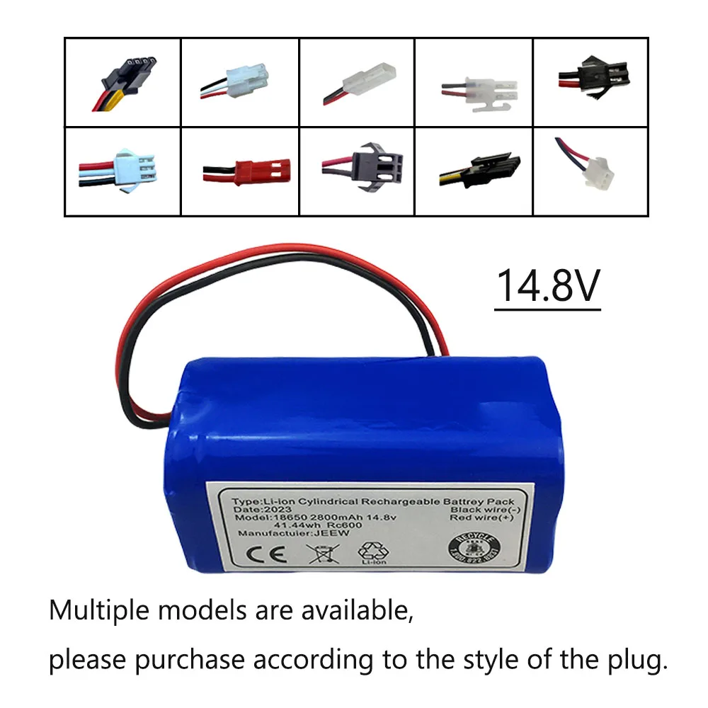 

New 14.8V Li-ion 2800mAh battery For Xiaomi G1, Big Bear X3, and Little Dog R30proR35 Karina F1 intelligent mop sweeper