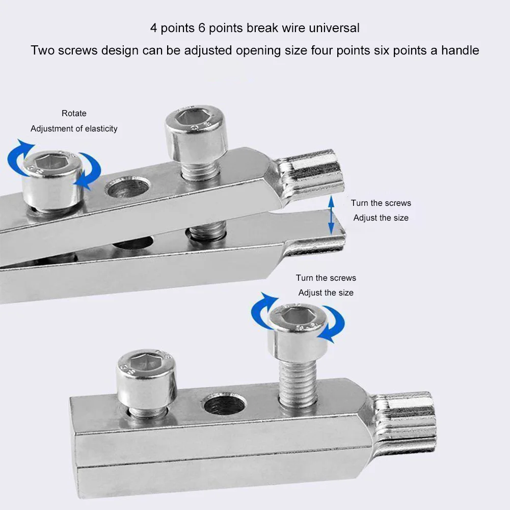 Universal Damage Screw Extractor Remover Tool Multifunctional Handle Broken Screw Removal Tool Water-Tap Angle Valve Repair