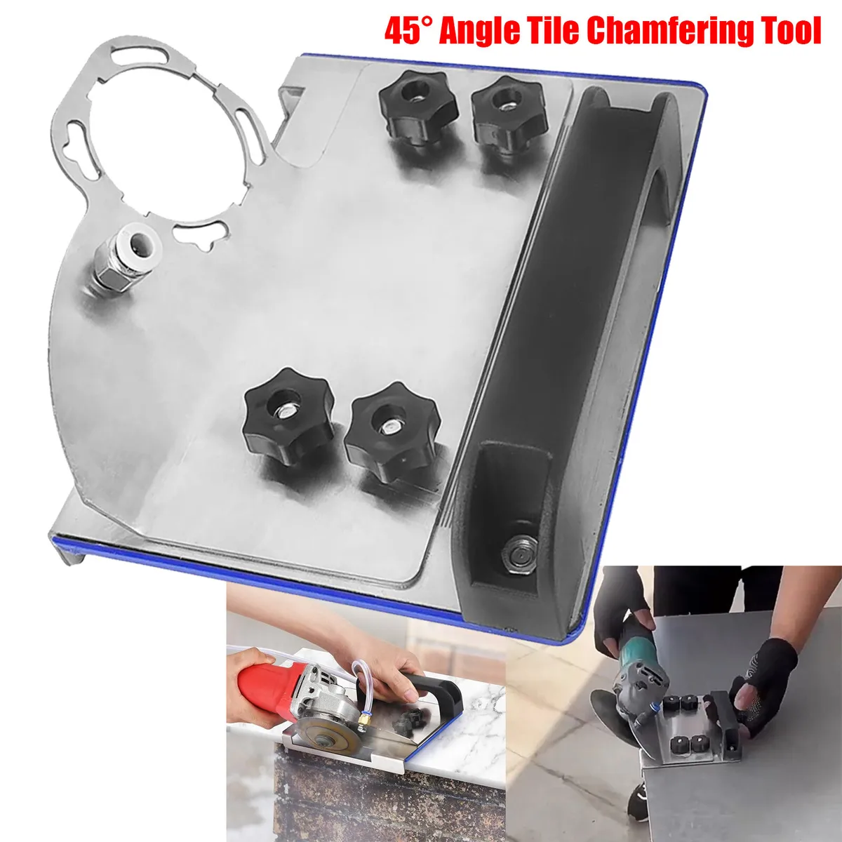 Angle Grinder Stand for Tile 45° Chamfer Cutting Ceramic Stone Chamfering Tool