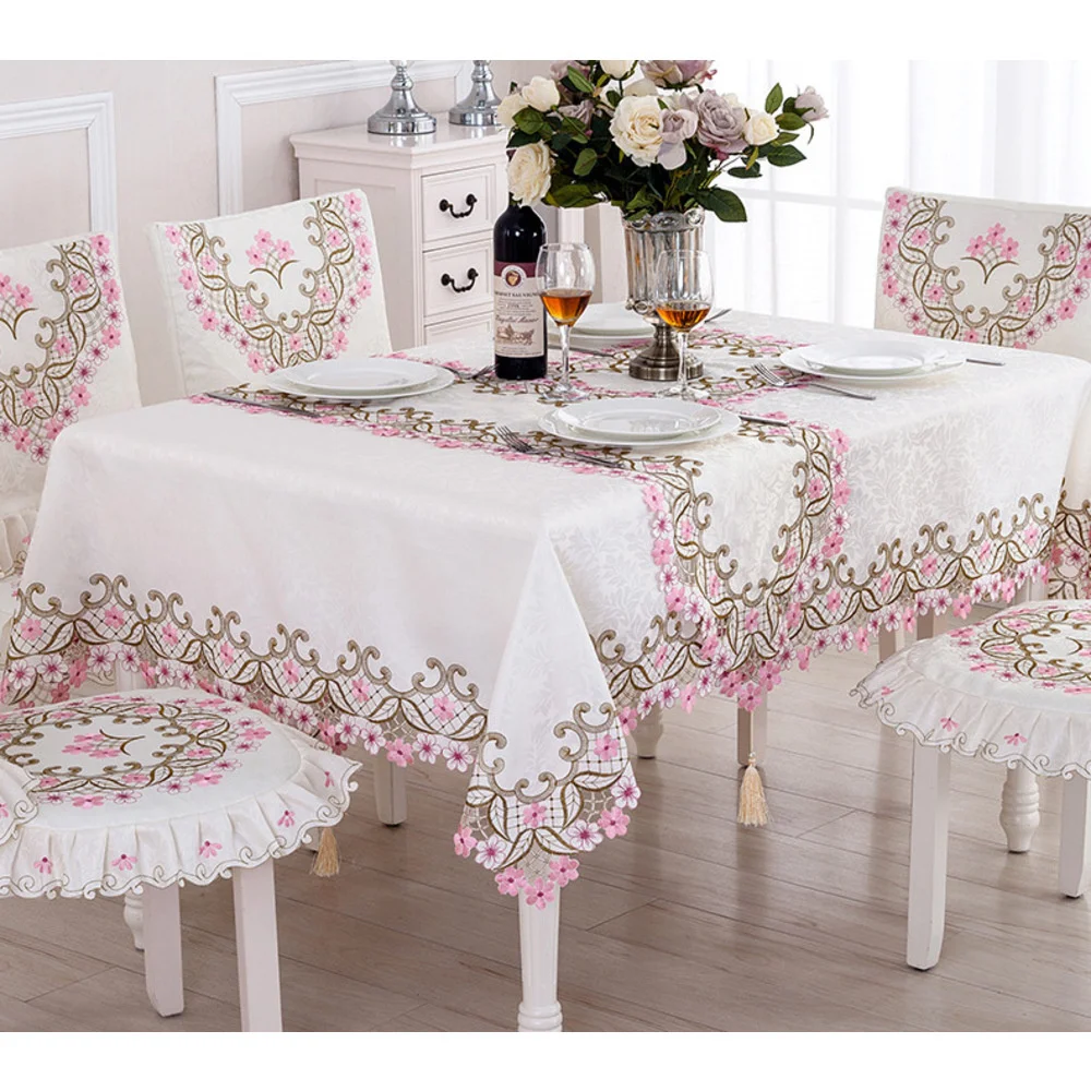 INS polyester soffbordsduk, matbordsduk, stolsdyna, stolsöverdrag, duk, dammtät duk,_voghion.com