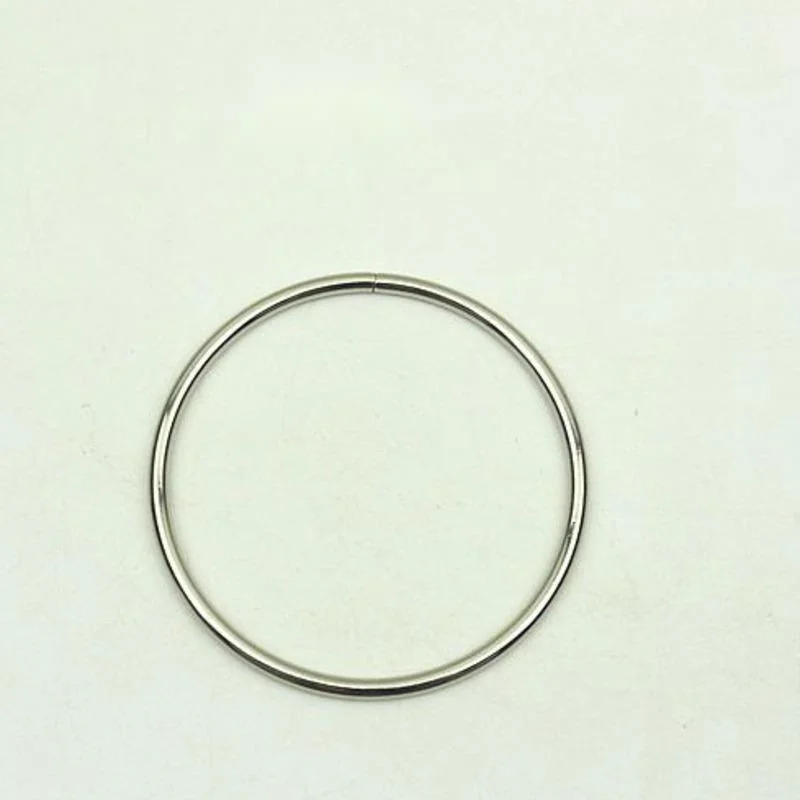 10pcs Metal Solid O-ring Bag Handle Metal Strap Replacement Handbag Luggage DIY Fashion Hardware Accessories Diameter 10cm