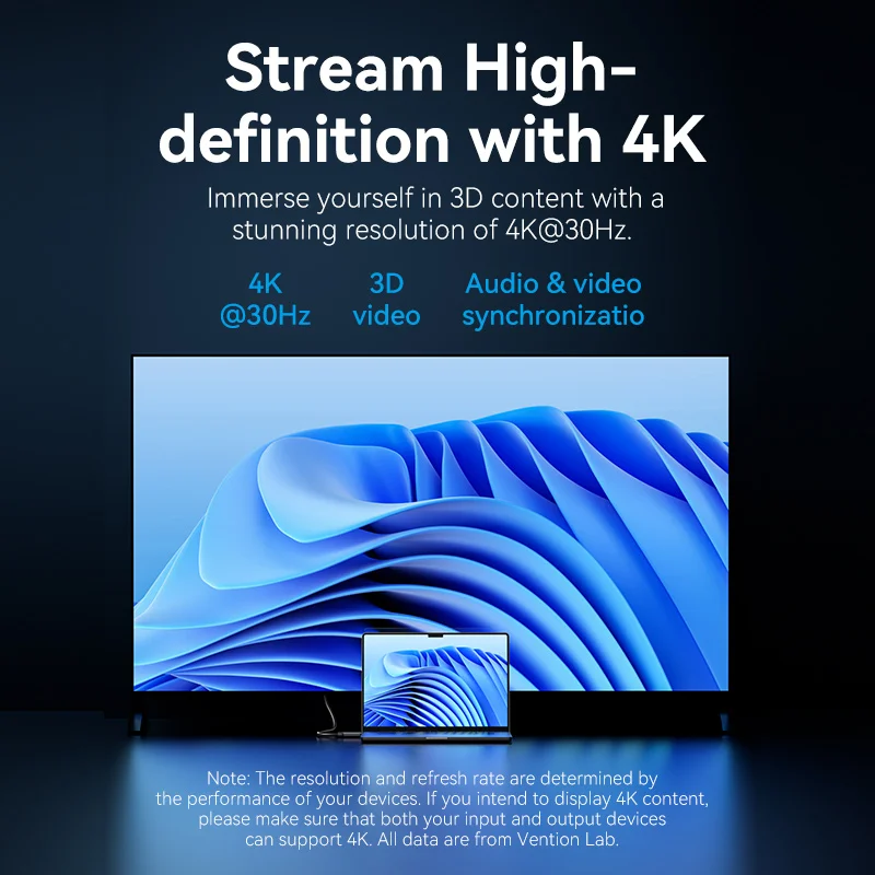 Premium 4K DisplayPort to HDMI Cable - High-Speed Video Converter for Enhanced Viewing Experience