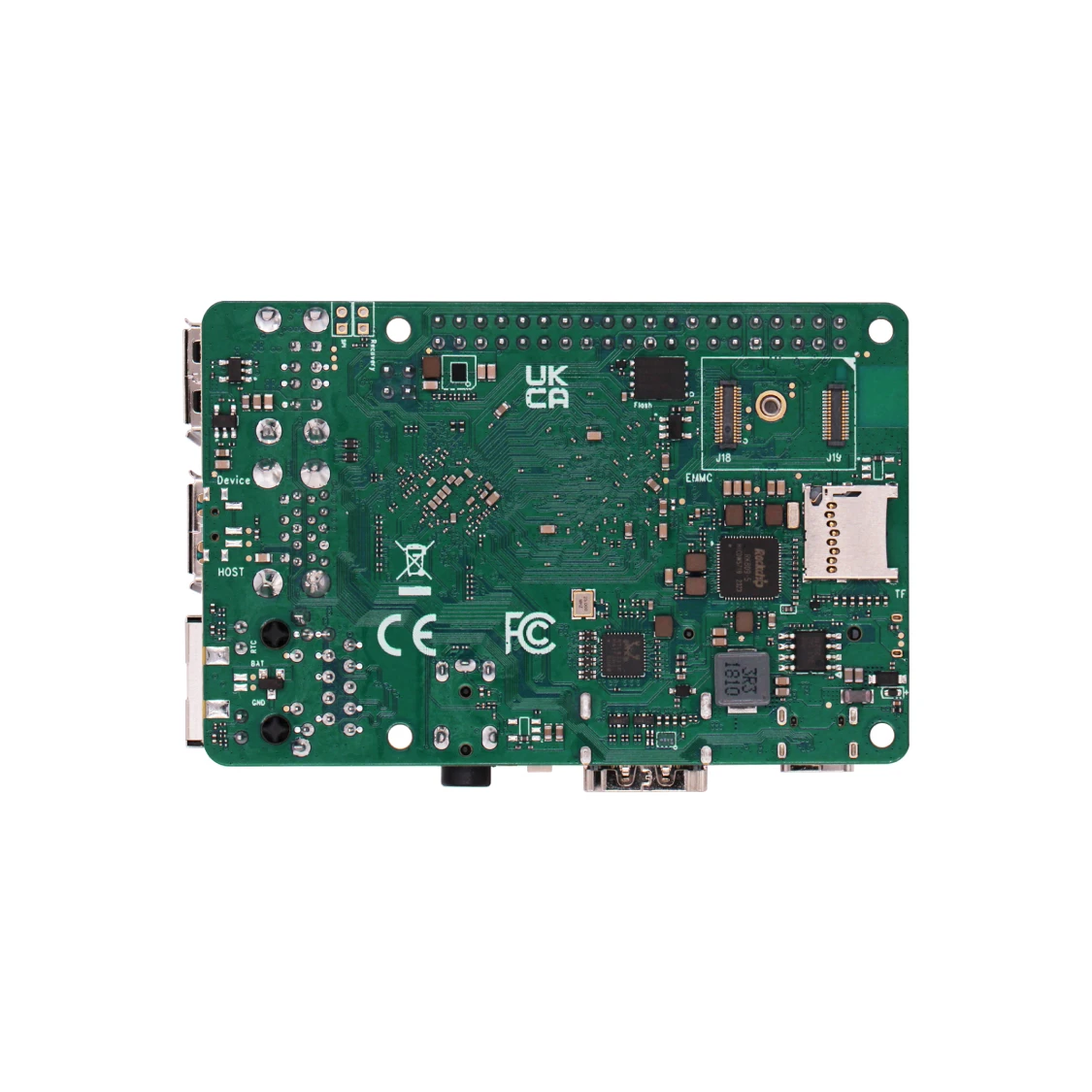 Single Board Computer Radxa ROCK 3C RK3566 4-core CPU SBC GPU NPU HDMI 4K Output Single Board Computer