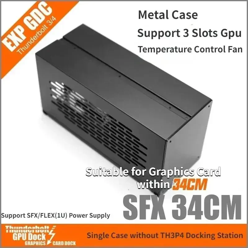 拡張カード TH3P4G4 Thunderbolt External GPU Dock TH3P4G3 Mini External GPU Dock + ATX Power Supply Case for