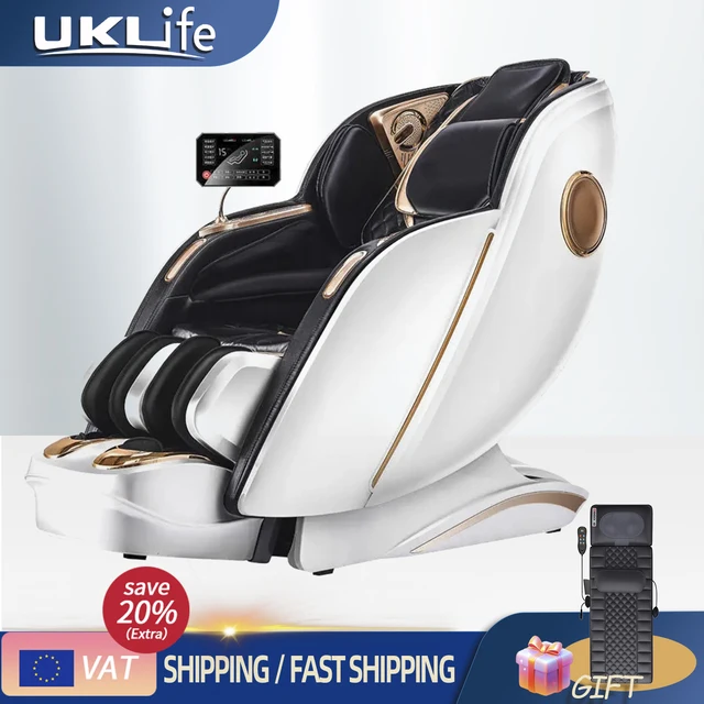 3 Year Warranty 4D SL-Track Luxury Massager Chairs Full Body Zero Gravity With AI Voice Home 3D Office Electrical Massage Sofa