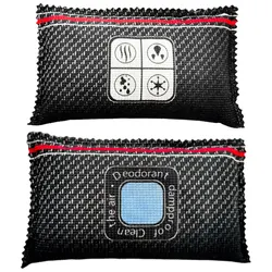 Versatile Reusable Dehumidifier and Moisture Absorber Bag with Silica Gel/Mineral (Stripe  silica gel)