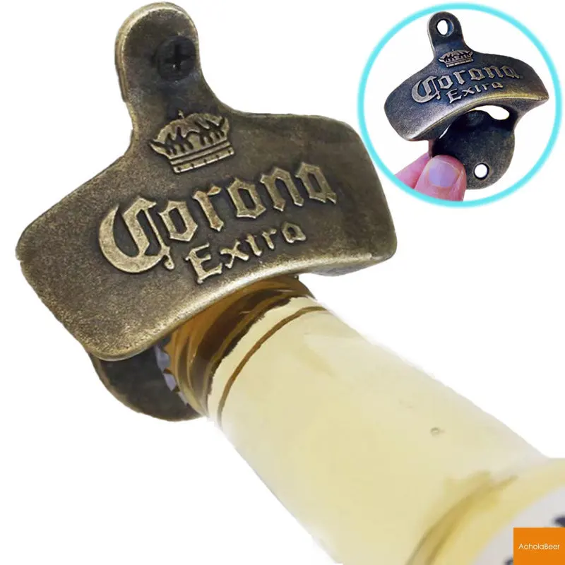 Retro Bar Wall Decorative Bottle Opener Wall Mounted Hanging Openers
