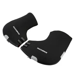 ROCKBROS Winter Windproof Waterproof Handlebar Mittens (Black)