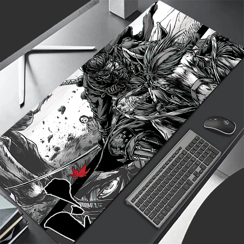 

Ghost Of Tsushima Large Mouse Pad Pc Game Accessories Anime Mousepad Xxl Carpet Laptop Office Accessory Rubber Non-slip Desk Mat