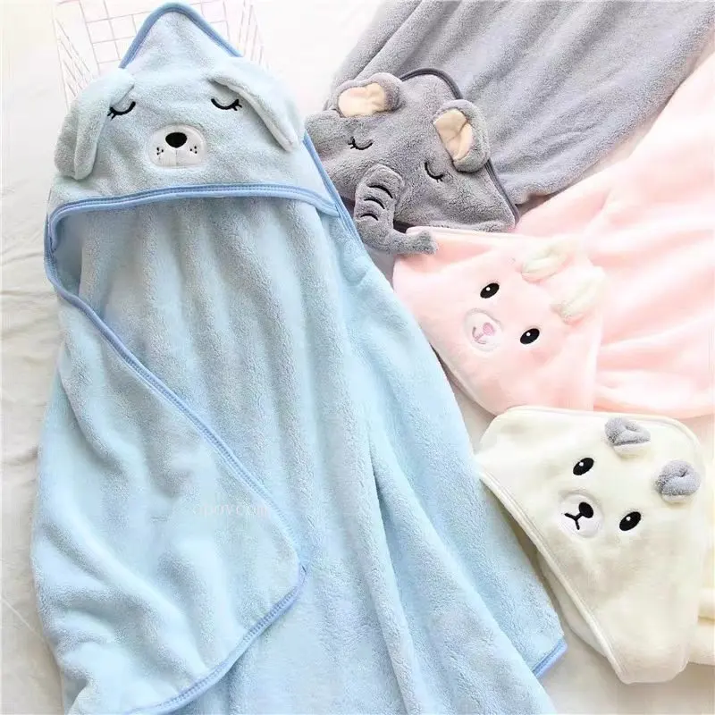  물건   후드 타월, 어린이 목욕 가운, 슈퍼 소프트 목욕 타올 담요, 용 따뜻한 수면 배넷저고리 랩