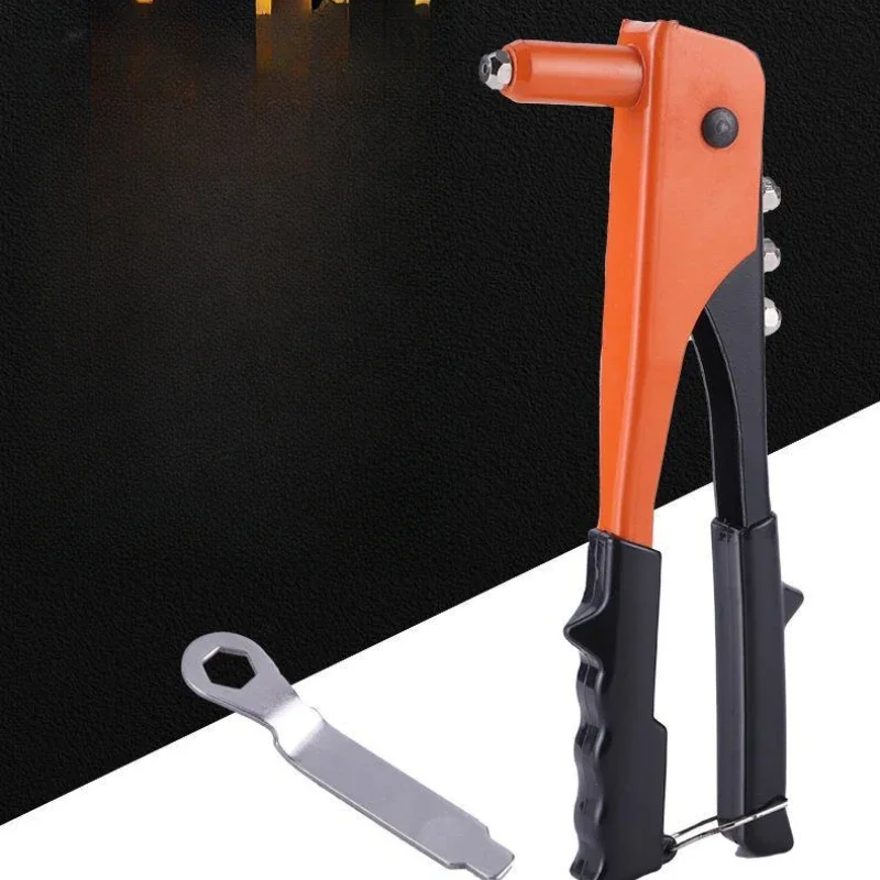 Manual Riveting Gun Single Handle Double Gun Box Manual High-quality Alloy Household DIY Sturdy and Durable