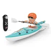 Mini Remote Control Boat Cross-Border 2.4g Light Bright Color Paddle Rc Paddle Kayak Kayak Summer Children's Outdoor Toy Gift 6
