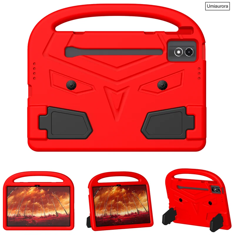 Kids Shockproof EVA Handle Stand Tablet Case